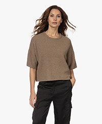 Filippa K Wool-Yak Blend Sweater - Taupe