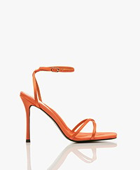 Alias Mae Mia Satin Heeled Sandals - Orange