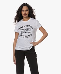 Zadig & Voltaire Walk Blason Printed T-shirt - White 