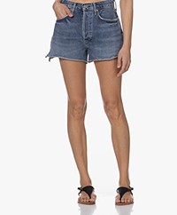Citizens of Humanity Marlow Distressed Denim Shorts - Amaretto