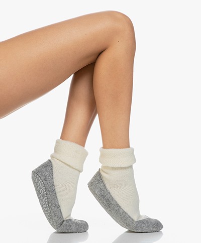 FALKE Cosy Shoe Socks - Off-white