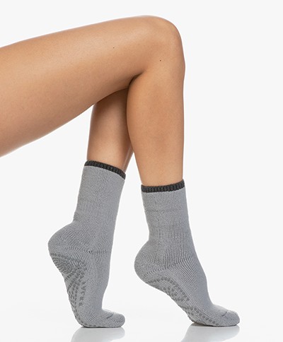 FALKE Cuddle Pads Non-slip Socks - Silver