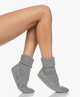 Falke Cosy Shoe Socks - Light Grey 