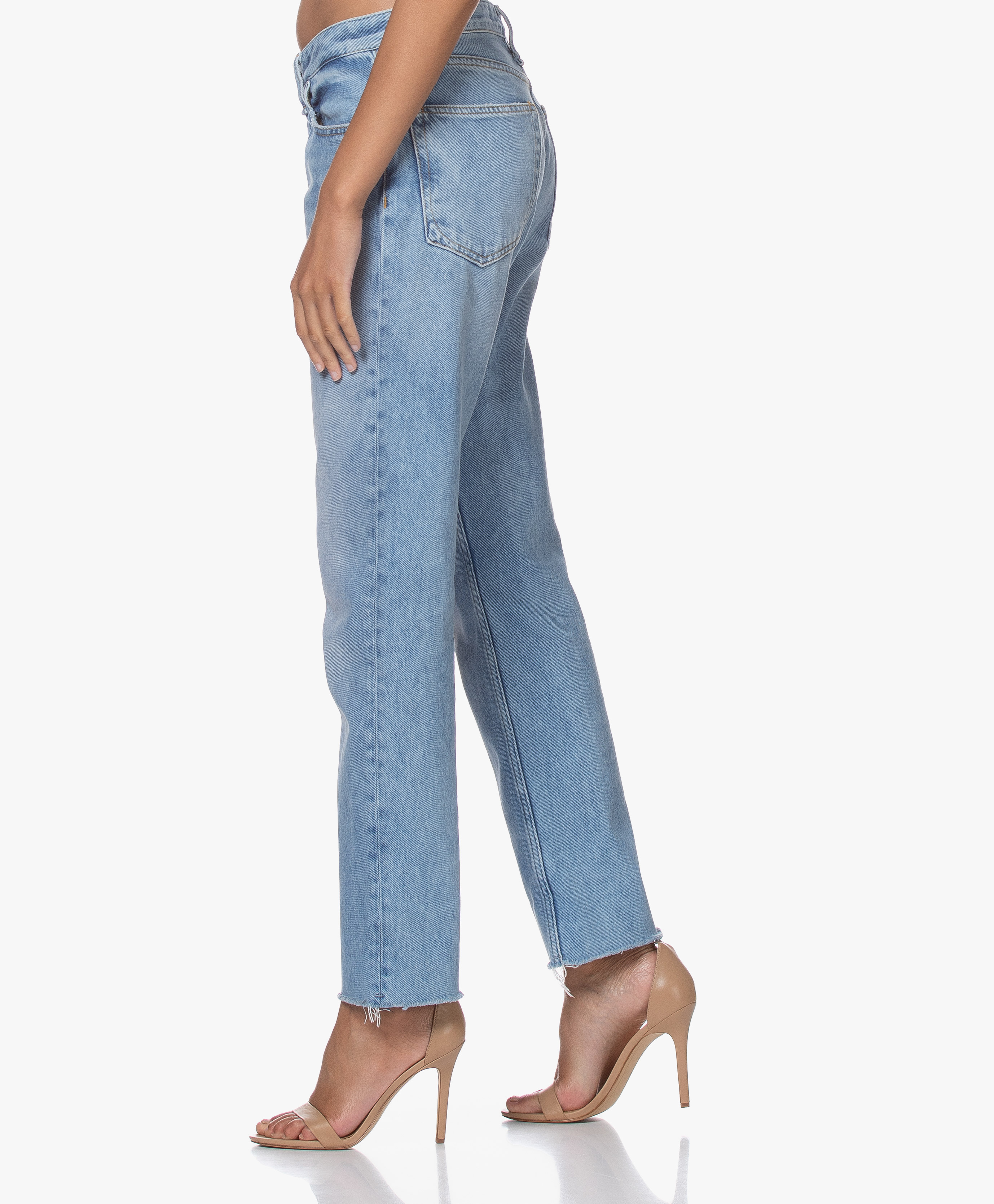 rosa mid rise boyfriend jeans