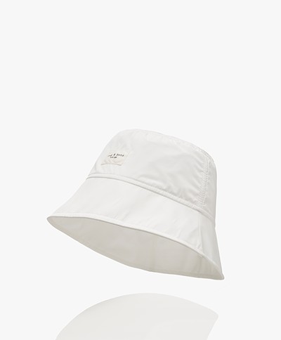 Rag & Bone Addison Recycled Bucket Hat - Antique White