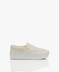 Vans Classic Slip-On Stackform Mono Sneakers - Marshmallow