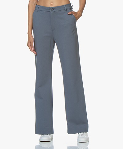 Filippa K Ivy Jersey Pants - Blue Grey