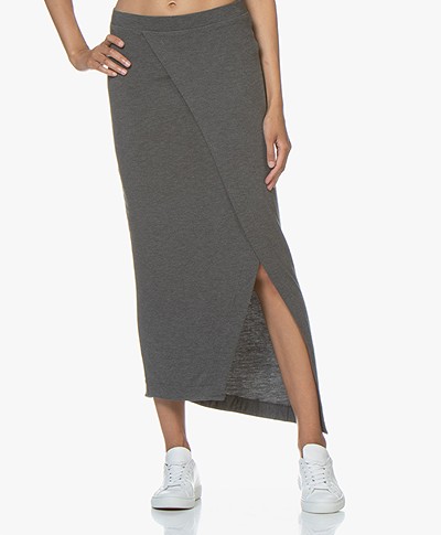 Majestic Filatures Soft Touch Jersey Skirt - Flanelle