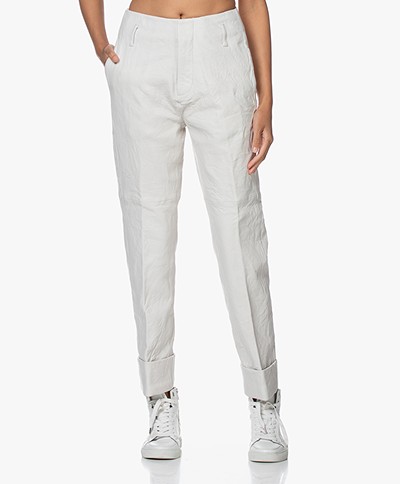Zadig & Voltaire Pablos Crinkle Lambs Leather Pants - Judo