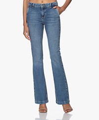 by-bar Leila NRX Flared Jeans - Light Denim
