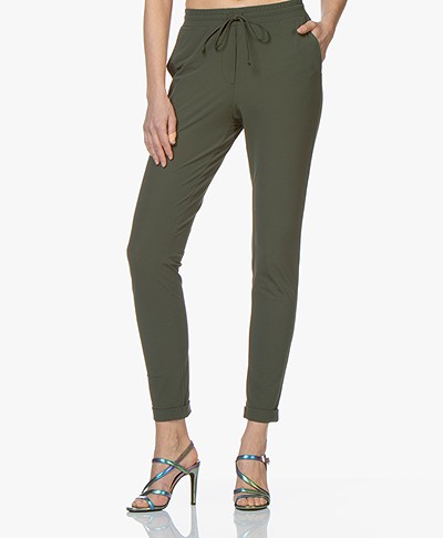 Josephine & Co Ray Travel Jersey Pants - Army