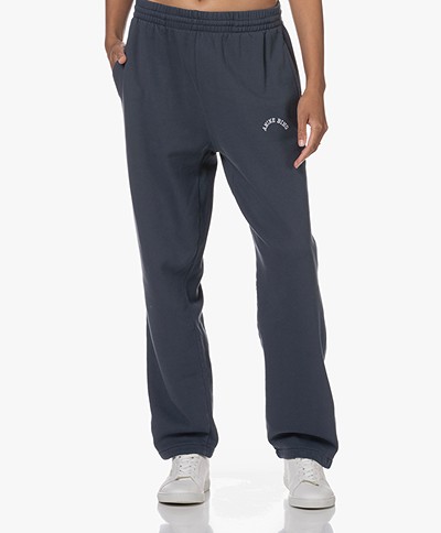 ANINE BING Leone Oversized Sweatpants - Navy