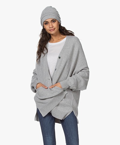 extreme cashmere N°34 Bon Hat - Grey