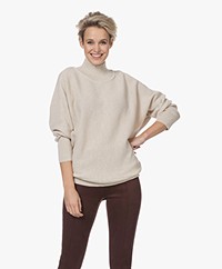 Sibin/Linnebjerg Calais Merino Wool Blend Turtleneck Sweater - Kit