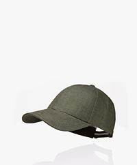 Varsity Headwear Linen Cap - French Olive