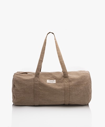 indi & cold Recycled Cotton Bowling Bag - Sand