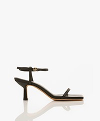 ANINE BING Invisible Strappy Heeled Sandals - Black