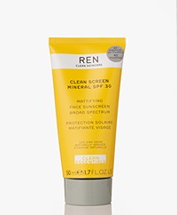 REN Clean Skincare Clean Screen Mineral SPF 30 Face Sunscreen
