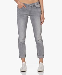 Denham Monroe Girlfriend Fit Jeans - Grey