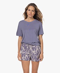Calvin Klein Modal Loungewear T-shirt - Lilac Bud