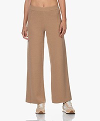 Resort Finest Knitted Loose-fit Pants - Camel