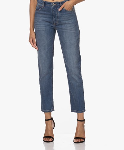 Zadig & Voltaire Mamma Denim Eco Relaxed-fit Jeans - Medium Blue