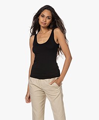 Majestic Filatures Abby Superwashed Tank Top - Black