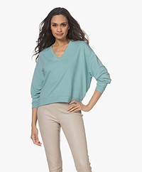 Majestic Filatures French Soft Touch Sweatshirt - Ocean