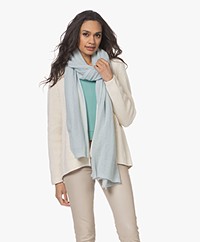 Repeat Organic Cashmere Scarf - Water