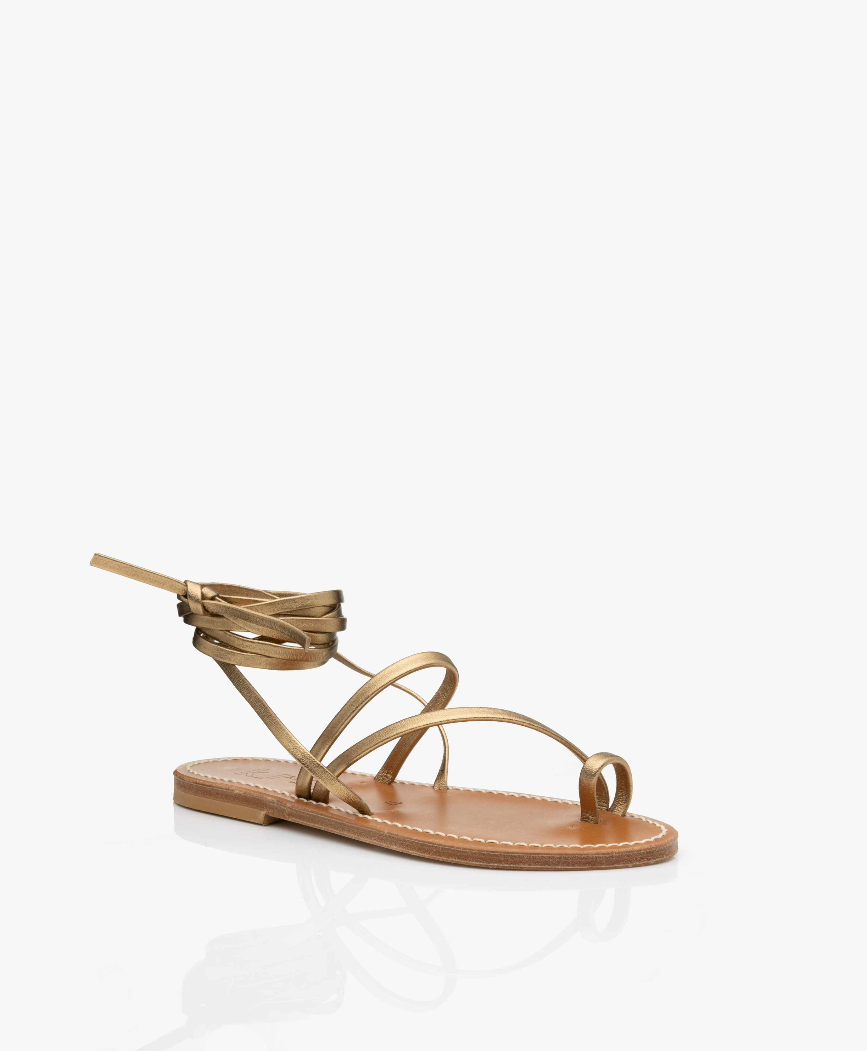 K. Jacques St. Tropez Ellada Gladiator Sandals - Metallic Gold - ellada ...