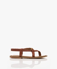 See by Chloé Nola Braided Toe Sandals - Brown