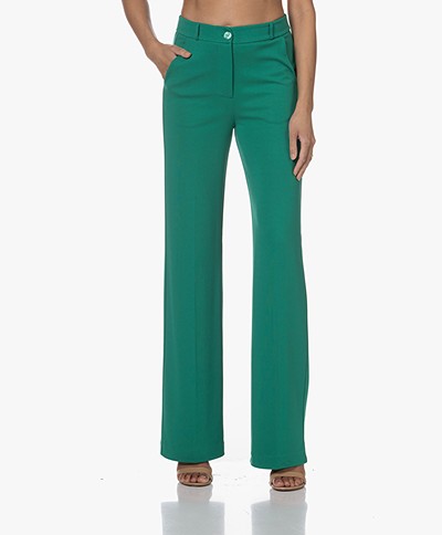 KYRA Danielle Punto Jersey Pants - Vivid Green