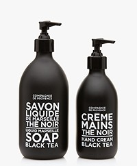 Compagnie de Provence Back To Black Duo - Liquid Soap Black Tea/Hand Cream Black Tea