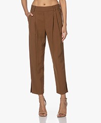 Vince Stove Pipe Pull On Viscosemix Pantalon - Dark Vicuna