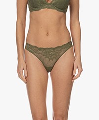 Calvin Klein Seductive Comfort String met Kant - Napa