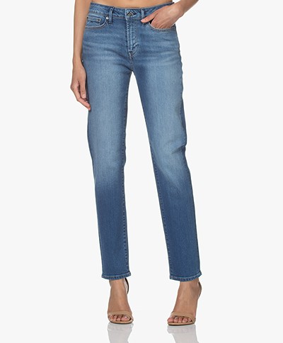 Denham Jolie Straight High-rise Jeans - Blue