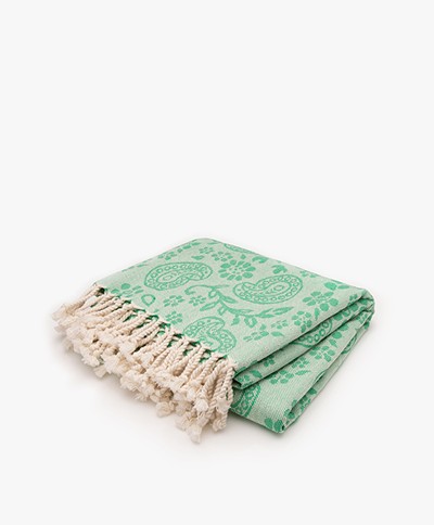 Bon Bini Hammam Towel Lima 180cm x 90cm - Green