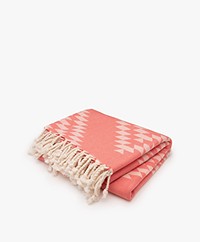 Bon Bini Hamam Towel Benge 180cm x 90cm - Coral