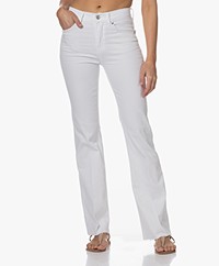 Drykorn Far Bootcut Stretch Jeans - White