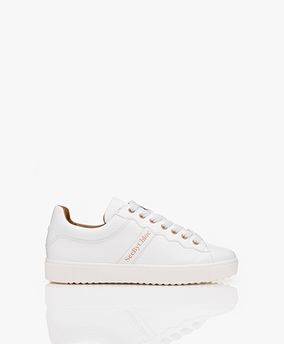 See by Chloé Essie Leather Sneakers - White