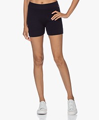 extreme cashmere N°179 Very Knitted Shorts - Navy