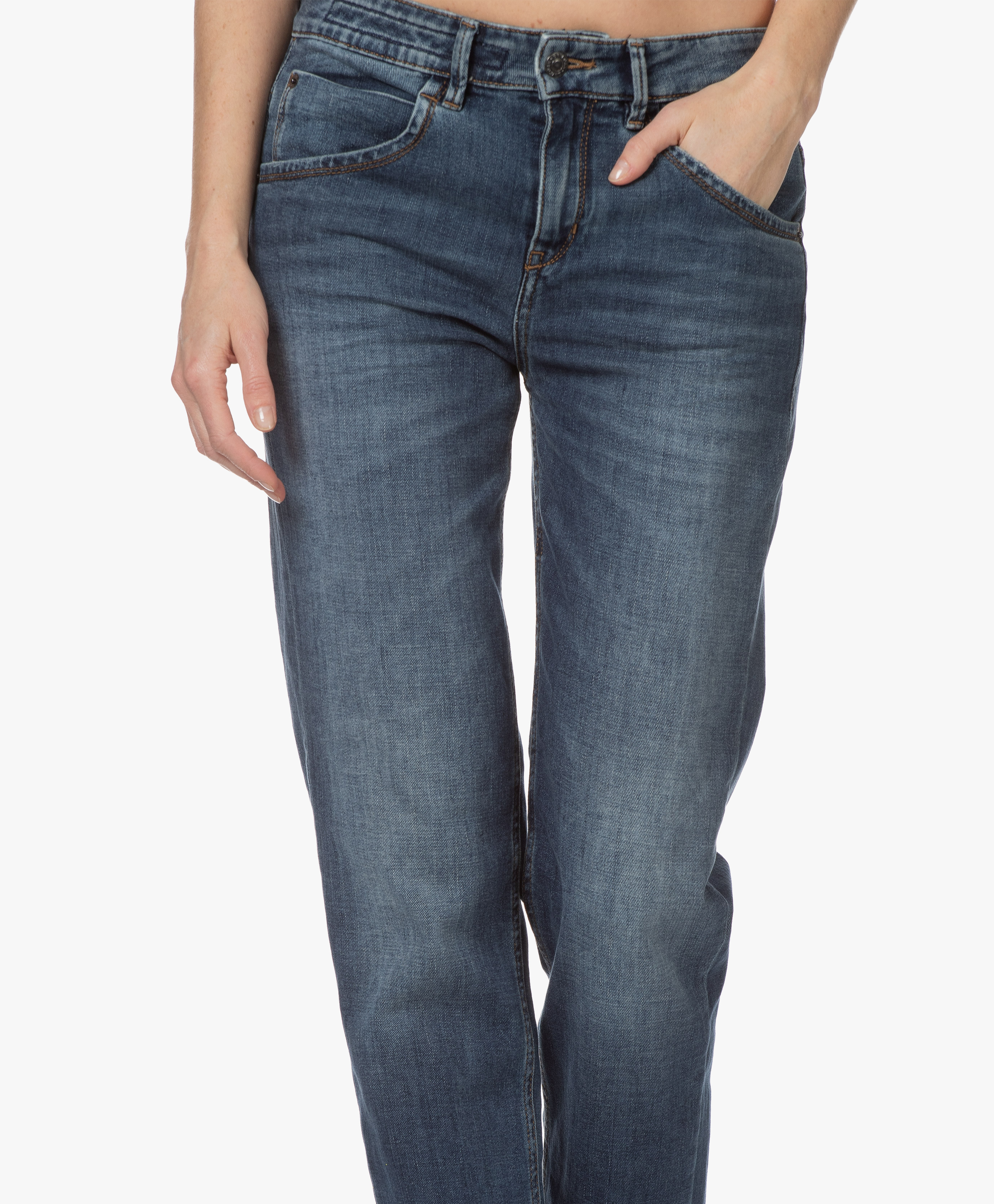 Drykorn Like Girlfriend Stretch Jeans - Dark Denim - like | 260031 3200