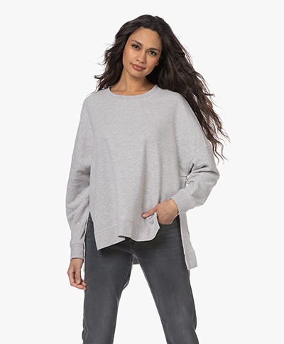 Drykorn Lunaia French Terry Sweatshirt - Grey