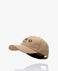 IRO Greb Embroidered Cotton Cap - Beige/Black