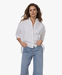 by-bar Norel Cotton Oversized Blouse - Off-white