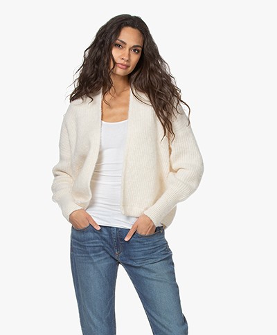 short open cardigan