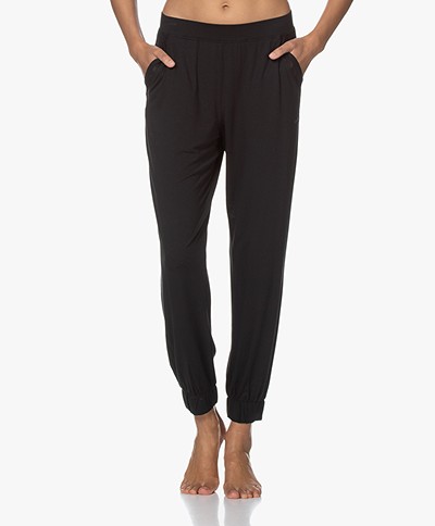 Calvin Klein Modal Jersey Lounge Pants - Black