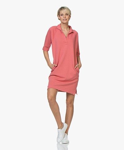 BY-BAR Harper Sweat Dress - Flamingo Pink