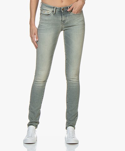 Denham Sharp Skinny Fit Jeans - Vintage Grijs