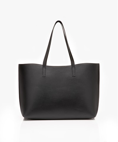 Filippa K  Joan Leather Tote Bag - Black